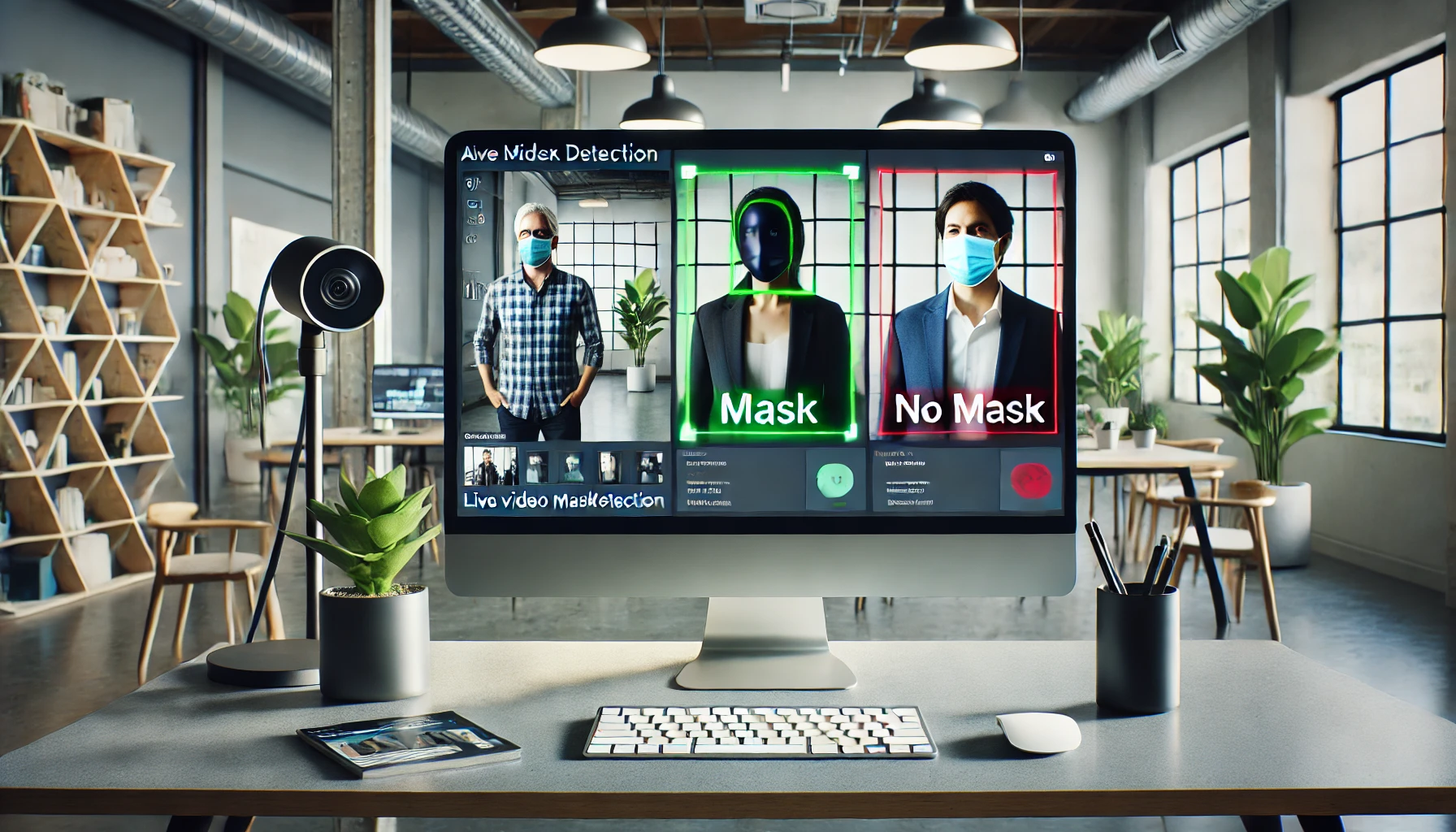 Face Mask Detection Project Thumbnail